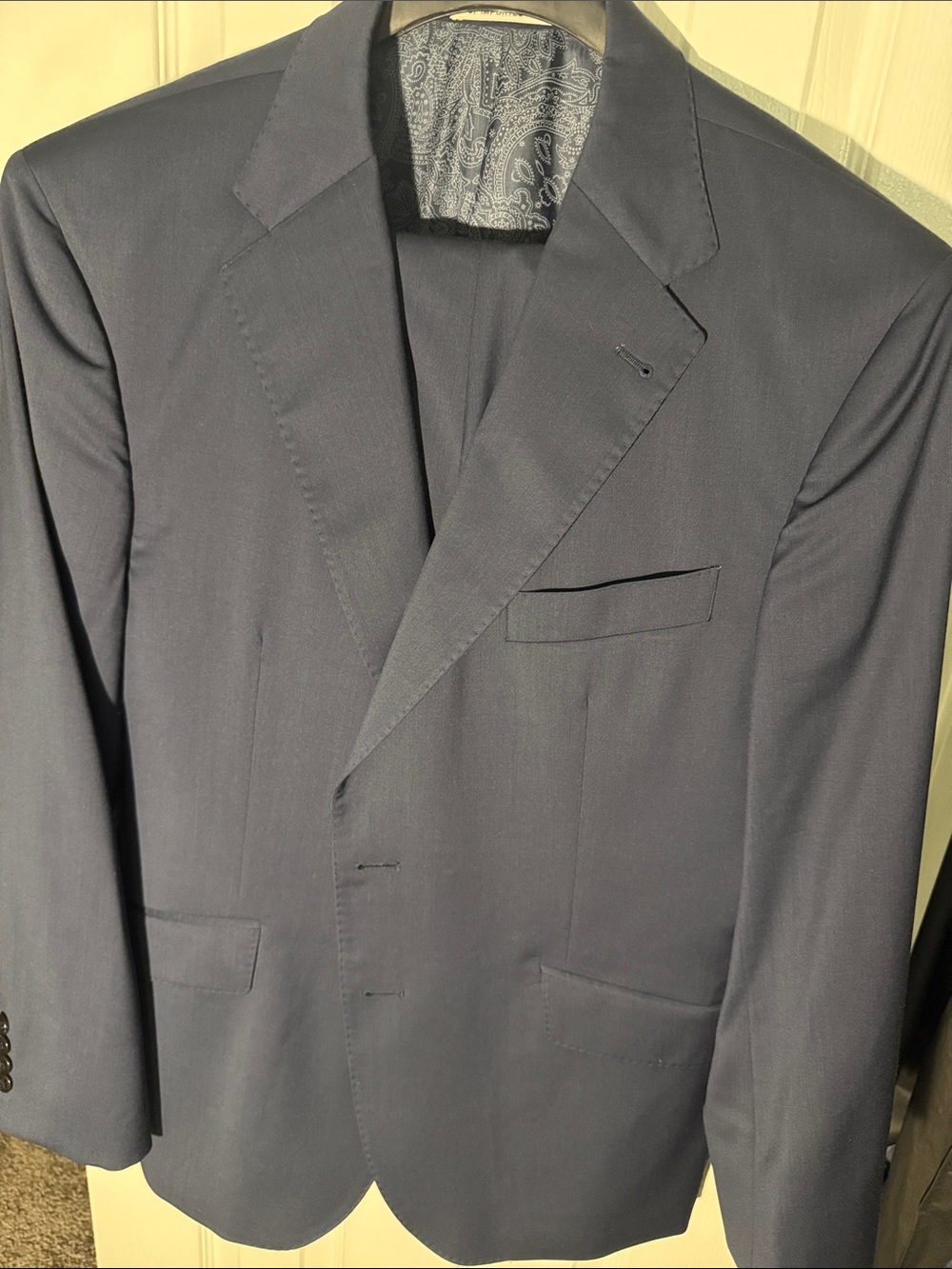 Joseph Abboud Navy Custom Suit